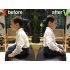 This Posture Corrector will make sure that you ll always keep a healthy posture white sitting and walking  Easy to atach and long battery life for simple usage 