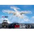 This Quadcopter camera drone is easy to fly with 6 Axis gyro and makes for a fantastic way to experience flight through its FPV camera