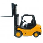 This RC Forklift has a fully functional lifting arm that can pick up small loads   The lifting  arm quickly lifts its small cargo to a height of 11 5cm and til