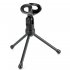 This Stereo Condenser Microphone has a 3 5mm Output Jack and great Noise Cancellation  it comes with a 6 inch tripod and is easy to set up and use