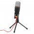This Stereo Condenser Microphone has a 3 5mm Output Jack and great Noise Cancellation  it comes with a 6 inch tripod and is easy to set up and use