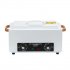 This Sterilizer Machine kills 100  of viruses and bacteria on small objects thanks to its 200C Degree dry air cleaning method  