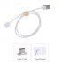 This USB A to USB C Charger Cable lets you conveniently charge your USB C devices as well as sync your photos  music  and more to your excisting laptop 