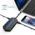 This USB C Travel Dock features a VGA  HDMI  Micro SD  SD  Compact Flash  3 5mm Audio  USB 3  and USB C port  It supports 1080p media transfers  
