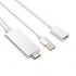 This USB to HDMI cable lets you enjoy all your iPhone s features on your big screen TV  