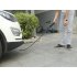This Under Vehicle Camera comes with a flexible arm  It features an HD camera and 12LED lights that let you check the most remote places under a car 
