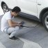 This Under Vehicle Camera comes with a flexible arm  It features an HD camera and 12LED lights that let you check the most remote places under a car 