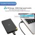 This WiFi hard drive supports up to 1TB of storage space  It allows up to 10 people to access your files remotely and features ultra fast transfer speeds 