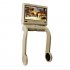 This amazing 7 Inch TFT LCD Armrest Monitor With Built In DVD Player connects to your car battery or better yet plugs into your cigarette lighter slot  Once pow