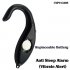 This anti sleep alarm rests behind your ear  if your head tilts forward more than 30 degrees a heavy vibration will bring you back to alertness  Great for drive