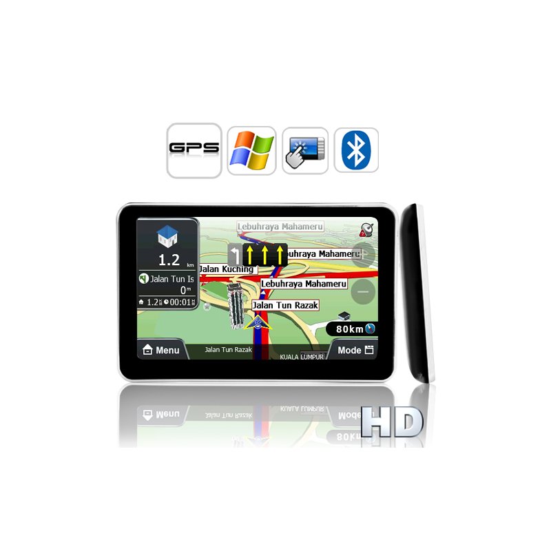5 Inch Touch Screen GPS Navigator (Direct