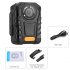 This body worn camera is a high end police body camera that features a powerful 5MP CMOS sensor and 140 degree lens  IR LEDs let you record at day and night 