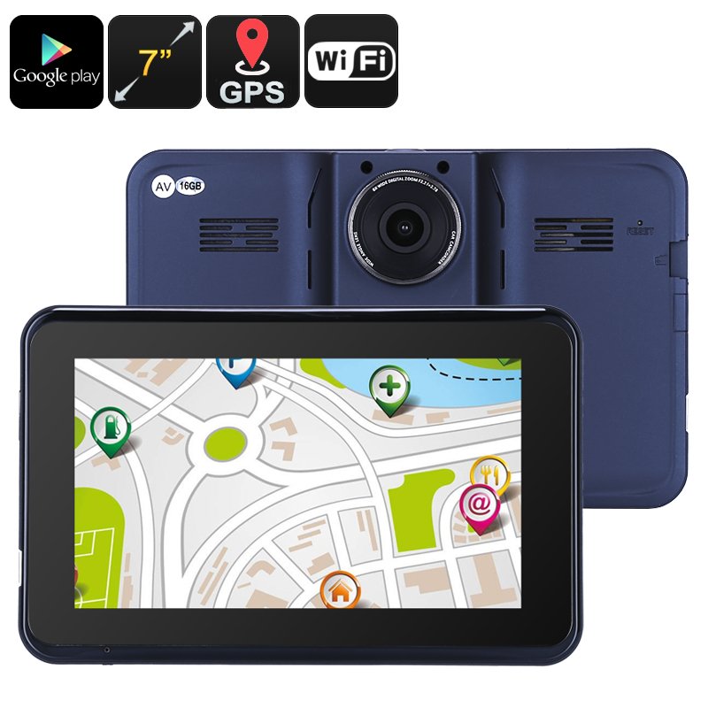 Android Car DVR With GPS Navigation