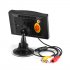 This car review parking camera comes with a 5 Inch TFT LCD display  With its night vision support  it treats you with detailed images at both day and night  