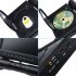 This central armrest DVD player for in your car lets your passengers enjoy movies in 800x600p resolution on its 8 Inch rotating display 