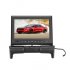 This central armrest DVD player for in your car lets your passengers enjoy movies in 800x600p resolution on its 8 Inch rotating display 