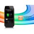 This clean  green  eco friendly solar gadget comes with a high capacity 2400 mAh built in battery   