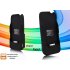 This clean  green  eco friendly solar gadget comes with a high capacity 2400 mAh built in battery   