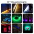 This colorful LED light string treats you to 7 beautiful colors  Each light string comes with 60 RGB LEDs that each put forth 5 lumens of bright light 