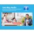 This compact Indoor IP Camera features PTZ technology and a 60 degree viewing angle  You ll be able to access it from afar through your smartphone 
