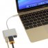 This compact USB C HUB comes with a USB C  USB 3 1  and HDMI slot that lets you easily connect your new laptop to any other electronic gadgets  