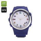 This cute smart watch phone comes with great safety features and lets you know your child   s location at any time 