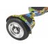 This dual wheel electric scooter is fast  easy to ride and  thanks to bigger inflatable wheels  can even ride on unpaved surfaces