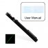 This executive edition laser pointer has a solid feel and perfect form factor that will instantly make itself noticeable