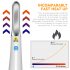 This heating knife warms up to 75 Degrees Celsius and allows you to easily cut cheese and spread butter 