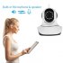 This indoor security camera treats you to crisp 720p HD footage  It supports 10m night vision  PTZ  and motion detection  