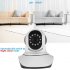 This indoor security camera treats you to crisp 720p HD footage  It supports 10m night vision  PTZ  and motion detection  