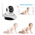 This indoor security camera treats you to crisp 720p HD footage  It supports 10m night vision  PTZ  and motion detection  