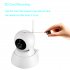 This indoor security camera features a 1 4 Inch CMOS sensor thanks to which it treats you to crisp 720p HD footage at both day and night 