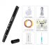 This intelligent 3D printing pen is the ultimate stereoscopic pen that lets you print and create anything your mind can imagine with its accurate 0 6mm nozzle 