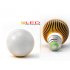 This is a professionally engineered LED light bulb  often called LED Lights or LED Lamps  that fit into any screw base incandescent lamp socket  