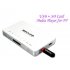 This is a simple and elegant multimedia device with SD MMC and USB ports  
