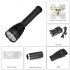 This is an extremely powerful LED flashlight that puts forth a stunning 8500 lumens of light 