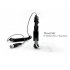 This military spec throat microphone  AKA laryngophone  picks up sound directly from your vocal chord vibrations and cancels out 90  of all background noise  