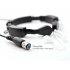 This military spec throat microphone  AKA laryngophone  picks up sound directly from your vocal chord vibrations and cancels out 90  of all background noise  
