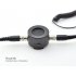This military spec throat microphone  AKA laryngophone  picks up sound directly from your vocal chord vibrations and cancels out 90  of all background noise  