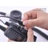 This military spec throat microphone  AKA laryngophone  picks up sound directly from your vocal chord vibrations and cancels out 90  of all background noise  