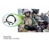 This military spec throat microphone  AKA laryngophone  picks up sound directly from your vocal chord vibrations and cancels out 90  of all background noise  