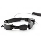 This military spec throat microphone  AKA laryngophone  picks up sound directly from your vocal chord vibrations and cancels out 90  of all background noise  