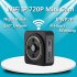 This mini Wifi camera shoots detailed 720p HD footage at both day and night thanks to its 10 MP CMOS sensor and 5m night vision support 