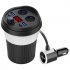 This multifunctional car cup USB charger comes with Bluetooth  FM transmitter  and support U disk Play capacity up to 32GB