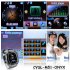 This onyx colored quadband cellphone wrist watch comes with a leather strap and an   adjustable butterfly clasp design for maximum comfort  This simple and ye
