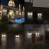 This outdoor LED comes with a built in solar panel through which it automatically recharges its 2000mAh battery  It furthermore features PIR motion detection 