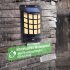 This outdoor LED comes with a built in solar panel through which it automatically recharges its 2000mAh battery  It furthermore features PIR motion detection 