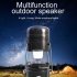 This outdoor gadget is so much more than your regular Bluetooth speaker as it can be turned into an LED lantern or flashlight 
