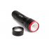 This pack comes with a red  black and silver Cree T5 LED flashlight so you have three super pocket sized torches for all your lighting needs